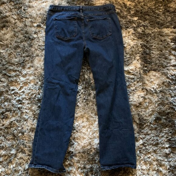 Women's No Boundaries Distressed Denim Blue Jeans 21 RN# 52469 - Picture 6 of 6